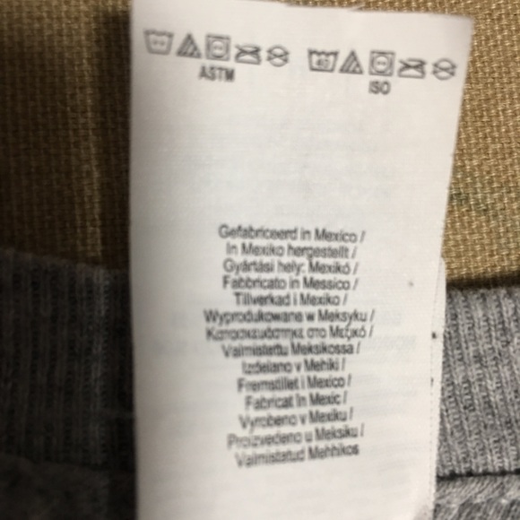 SPELLOUT COPY GILDAN SLATE GRAY SHORT SLEEVE TEE SHIRT SZ MED EUC - Picture 4 of 5